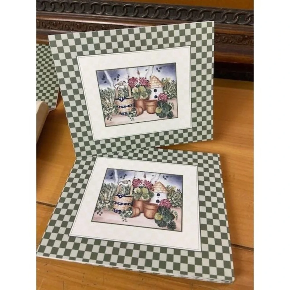 Laurie Korsgaden Seasons Spring 10 Assorted Note Cards Envelopes Portfolio 2003